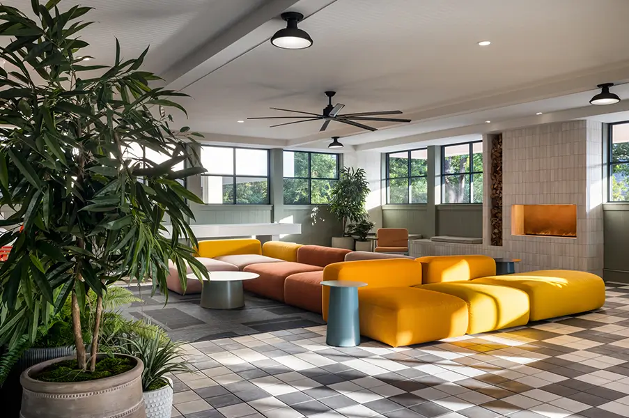 Community seating area